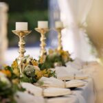 A wedding reception